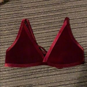Velvet Hoaka swimwear bikini top